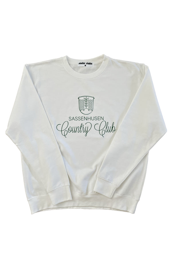 SASSENHUSEN COUNTRY CLUB Sweater (White)