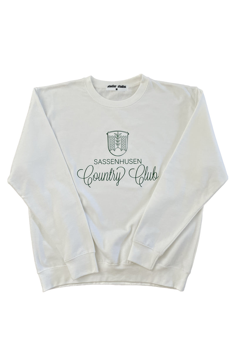 SASSENHUSEN COUNTRY CLUB Sweater (White)