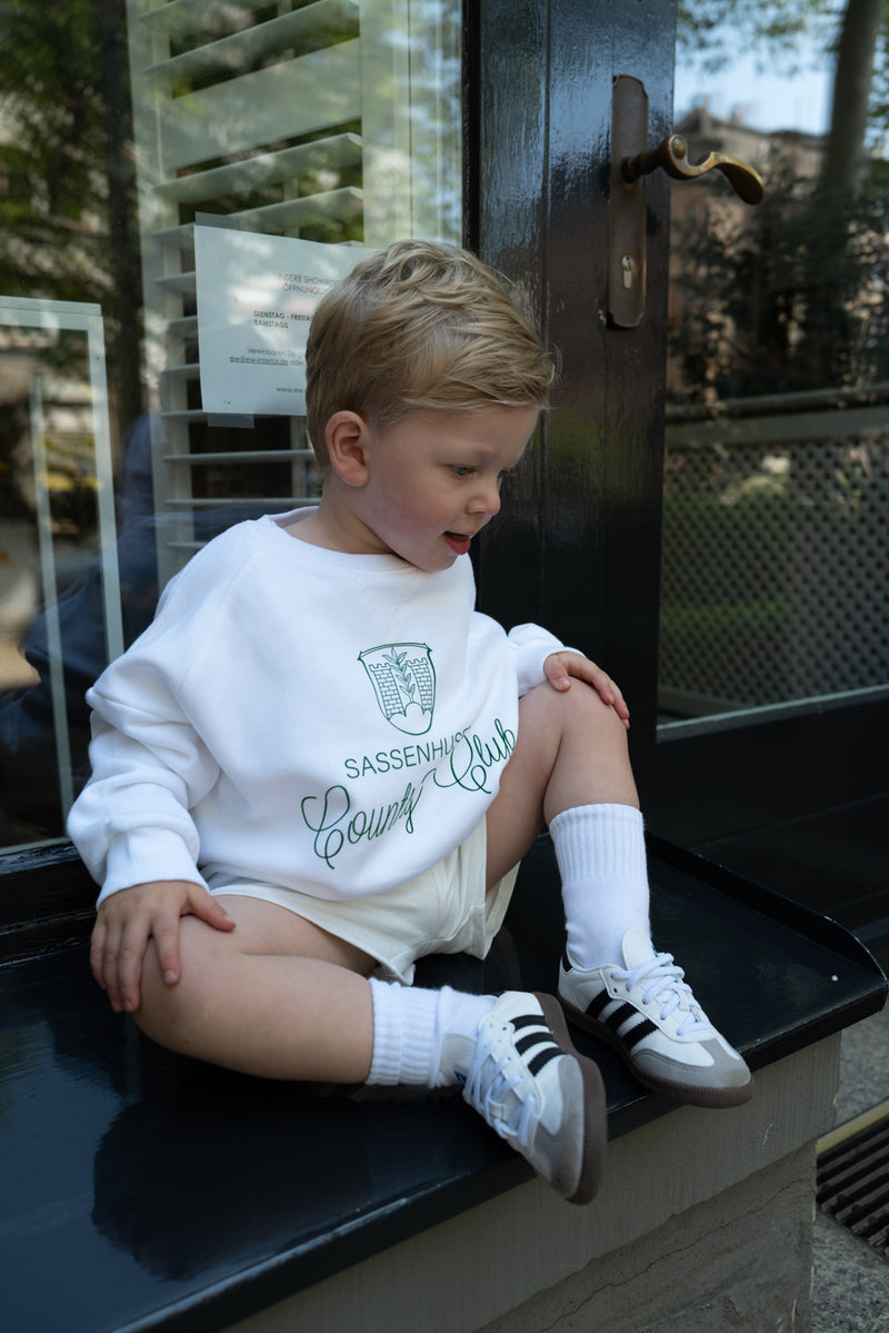 SASSENHUSEN COUNTRY CLUB Sweater Kids (White)