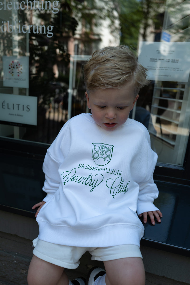 SASSENHUSEN COUNTRY CLUB Sweater Kids (White)