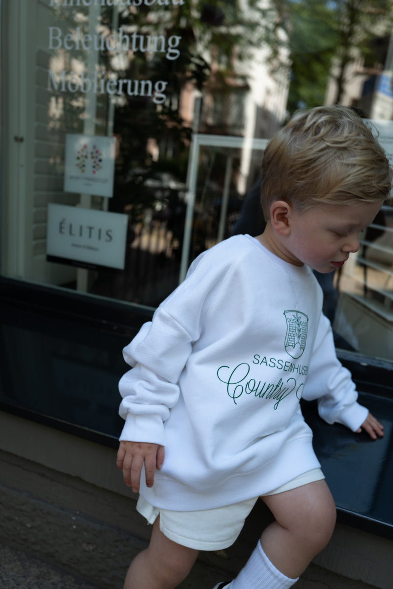 SASSENHUSEN COUNTRY CLUB Sweater Kids (White)