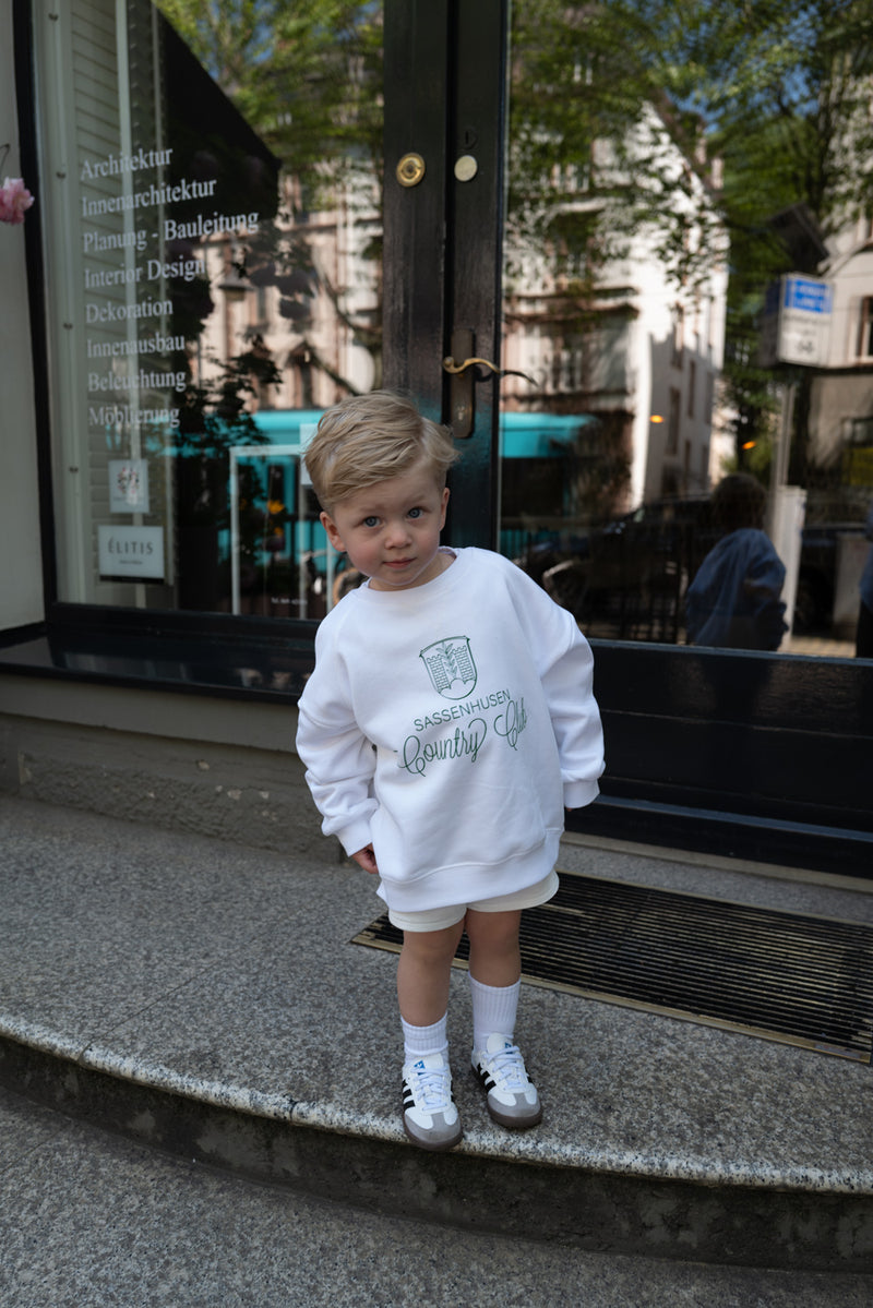 SASSENHUSEN COUNTRY CLUB Sweater Kids (White)